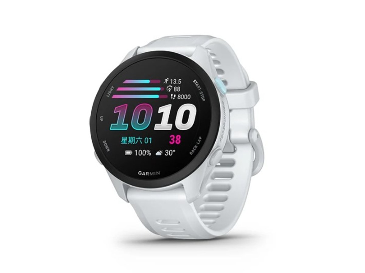 GARMIN Forerunner 70 鵝卵石白 GPS跑步智慧手錶 010-04307-11