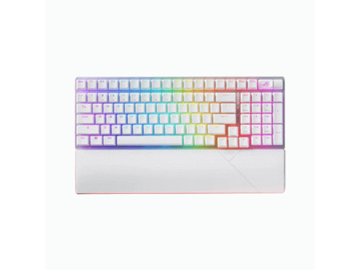 ASUS ROG Strix Scope II 96 Wireless 白色雪軸無線電競鍵盤 SCOPE-II-96-WL-SW-WHT
