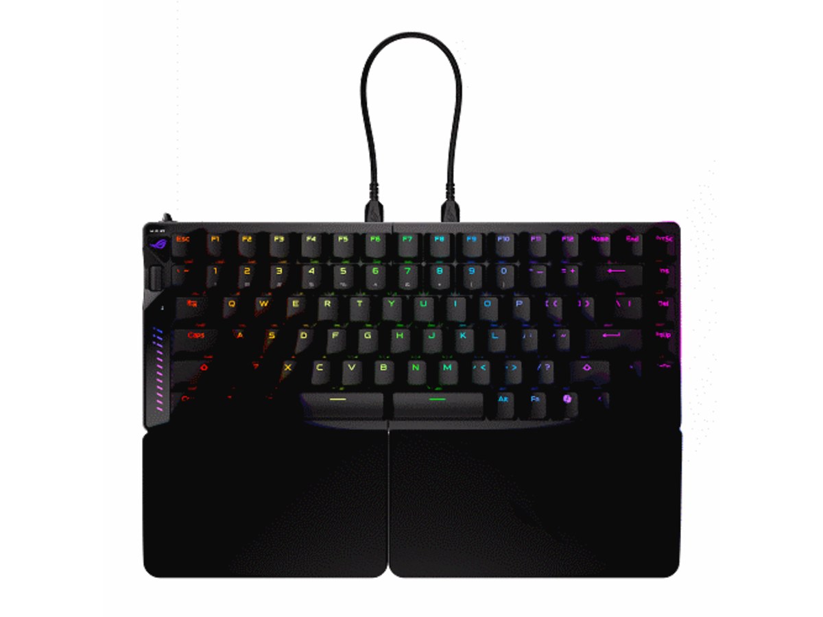 ASUS ROG Falcata 75%分離式HFX V2磁軸無線電競鍵盤 ROG-FALCATA-HFX-V2