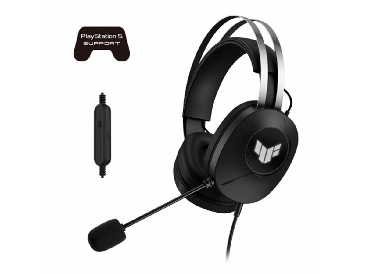 ASUS TUF Gaming H1 Gen II 40mm驅動單體有線電競耳機 TUF-GAMING-H1-GEN-II