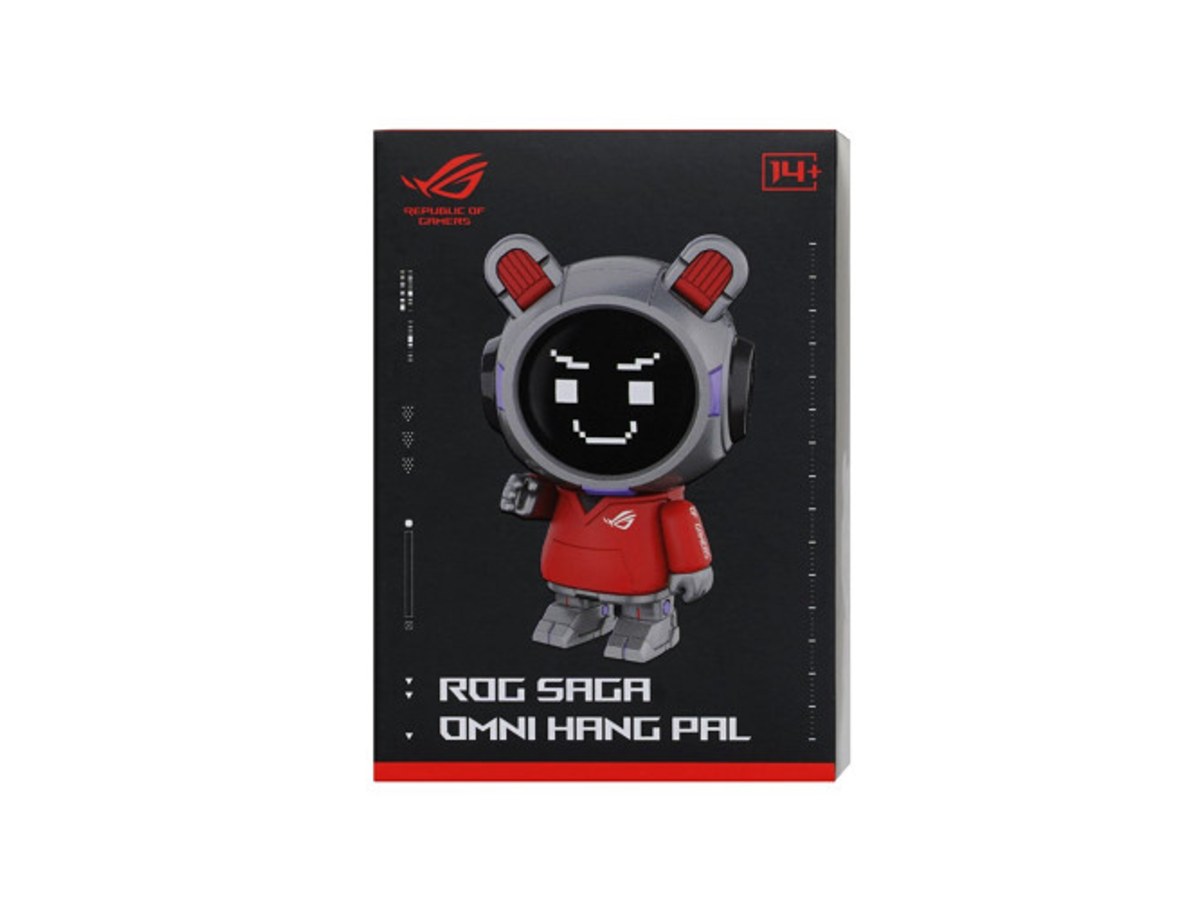 ASUS ROG SAGA OMNI 紅色可動變臉公仔 90GI0010-BF2100